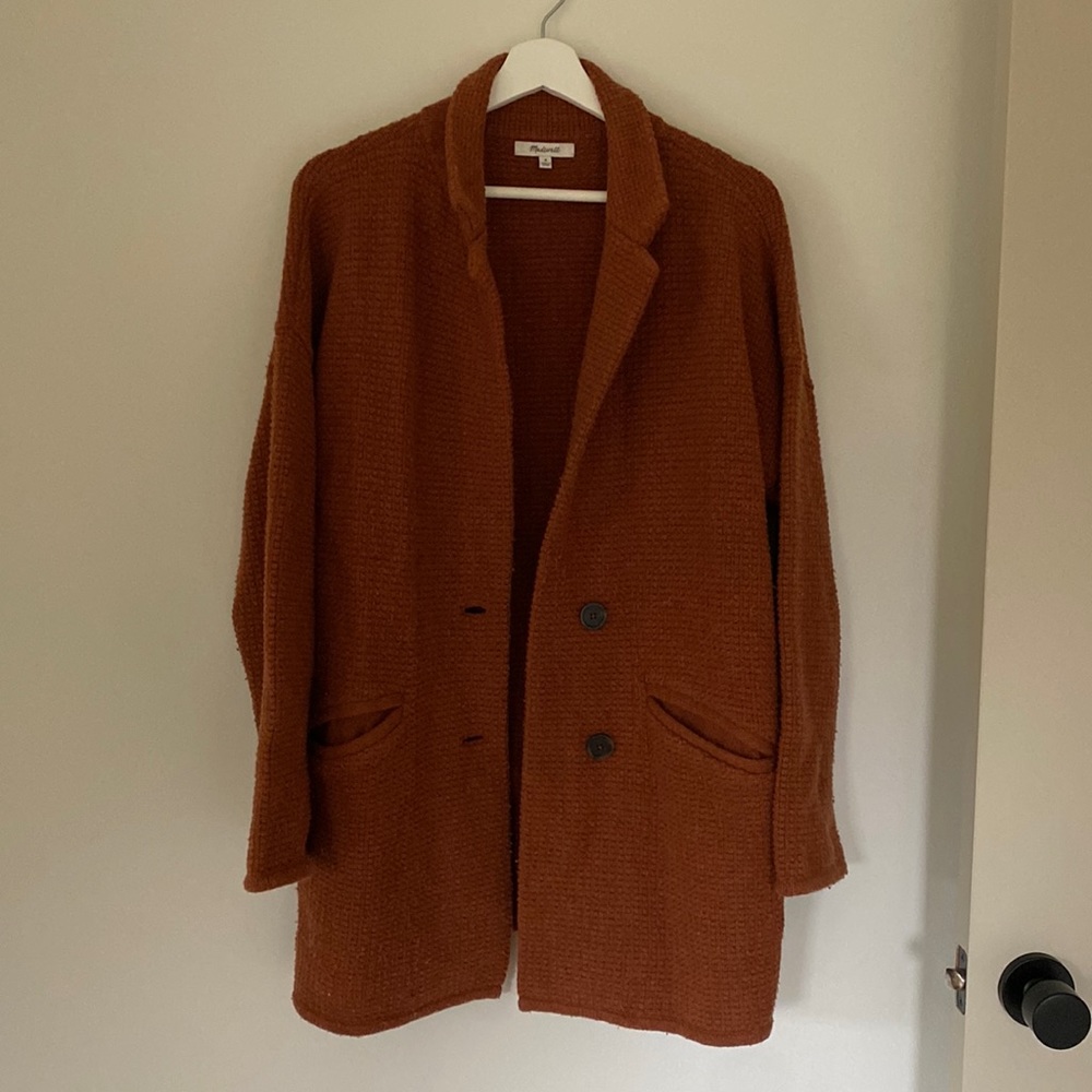 Madewell sweater blazer